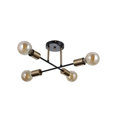 Люстра Italux PND-4052-4-BL-HBR Formio E27 4x40W IP20