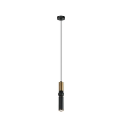 Підвісний світильник Italux PND-14290-1-BRO-BK Isidora GU10 1x25W IP20 Bl