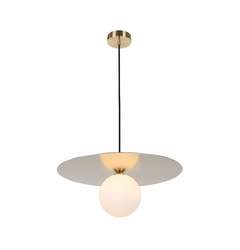 Підвісний світильник Italux PND-201923-1 Spoletto G9 1x40W IP20 Gold