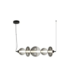 Підвісний світильник Italux PND-24352-40W-BK-SG Sonte Led 1x40W 3000K 5094Lm IP20 Bl
