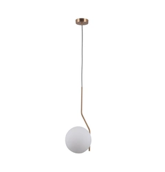 Підвісний світильник Italux PND-3300-1-HBR Carimi E27 1x5W IP20 Gold