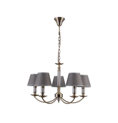 Підвісний світильник Italux PND-43272-5 Zanobi E14 5x40W IP20 Grey