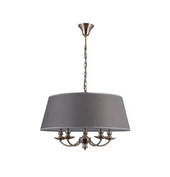 Підвісний світильник Italux PND-43272-5A Zanobi E14 5x40W IP20 Grey