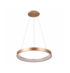 Підвісний світильник Italux PND-53675-078RPC-GD-3KS4K-TRDIMM Vico Led 1x60W 3000K-4000K 5300Lm IP20