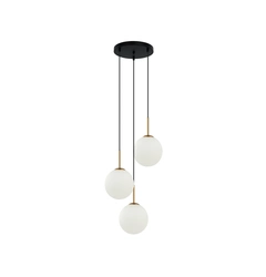 Підвісний світильник Italux PND-5578-3S-BRO-BK Deore E27 3x40W IP20 Gold