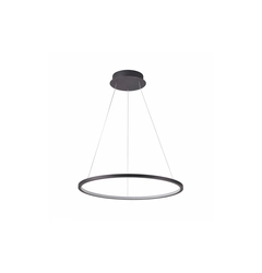 Підвісний світильник Italux PND-56135B-060RPC-BK-3KS4K-TRDIMM Vinola Led 1x38W 3000K-4000K 3040Lm IP20