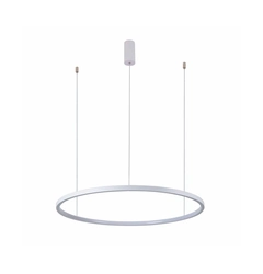 Підвісний світильник Italux PND-56135B-080RPP-WH-3KS4K-TRDIMM Vinola Led 1x48W 3000K-4000K 1900Lm IP20