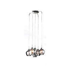 Підвісний світильник AZzardo Amber Milano AZ0722 chrome