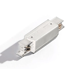 Введення живлення + 2 заглушки AZzardo Track Line Power + 2x End Cap AZ2978 white (комплект)