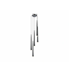 Підвісний світильник Azzardo MD1220A-5BK STYLO 5 black (AZ0119)