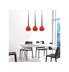 Підвісний світильник Azzardo MD1289-3RD AGA 3 pendant red (AZ1066)