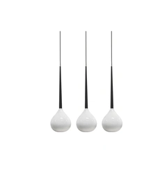 Підвісний світильник Azzardo MD1289-3WH AGA 3 pendant white (AZ1065)