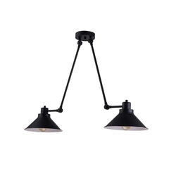 Люстра Nowodvorski 9143 Techno E27 2x60W IP20 Bl