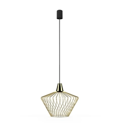 Підвісний світильник Nowodvorski 8861 Wave E27 1x60W IP20 Gold