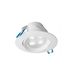 Точечный светильник Nowodvorski 8988 Eol LED 1x5W 3000K 350Lm IP44 Wh