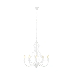 Люстра Nowodvorski 6330 Margaret E14 5x60W IP20 Wh