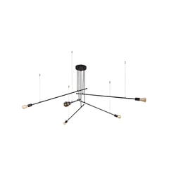 Люстра Nowodvorski 9127 Pile E27 5x60W IP20 Bl