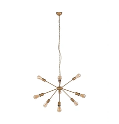 Люстра Nowodvorski 9130 Rod E27 9x60W IP20 Gold