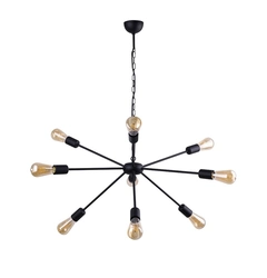 Люстра Nowodvorski 9734 Rod E27 9x60W IP20 Bl