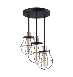 Люстра Nowodvorski 9740 Manufacture E27 3x60W IP20 Bl