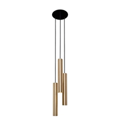 Підвісний світильник Nowodvorski 8915 Eye brass GU10 3x10W IP20 Bl
