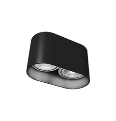 Точечный светильник Nowodvorski 9240 Oval GU10 2x75W IP20 Bl
