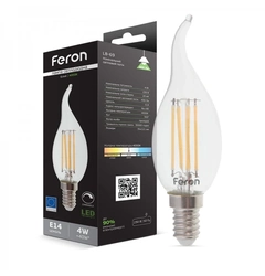 Світлодіодна лампа Feron LB-69 4Вт E14 4000K