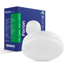Світлодіодна лампа Feron LB-153 13Вт GX53 4000K