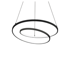 Світлодіодна люстра підвісна OZ DALI d60 BK Ideal Lux 304557