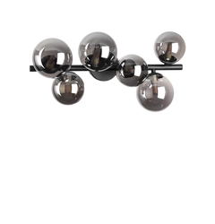 Стельова люстра PERLAGE 6 BK/SM Ideal Lux 309262