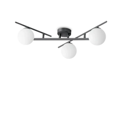 Стельова люстра ATLAS 3 BK Ideal Lux 311357