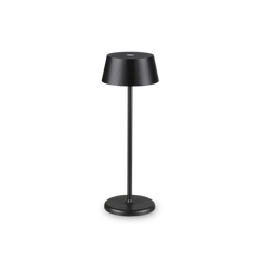 Настільна лампа вулична акумуляторна PURE LED BK Ideal Lux 311678