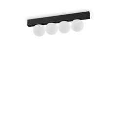 Стельова люстра PING PONG LED 4 BK Ideal Lux 313283