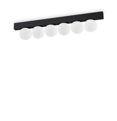 Стельова люстра PING PONG LED 6 BK Ideal Lux 313290
