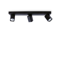 Спот RUDY SQ 3 BK Ideal Lux 321516