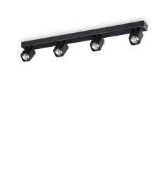 Спот RUDY SQ 4 BK Ideal Lux 321523