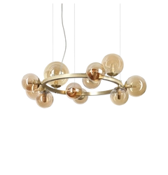 Підвісна люстра PERLAGE 11 BS/AM Ideal Lux 322773