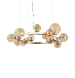 Підвісна люстра PERLAGE 14 BS/AM Ideal Lux 322797
