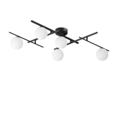 Стельова люстра ATLAS 5 BK Ideal Lux 328218