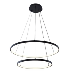 Підвісна люстра BRENO LED ZumaLine 18140BK-2