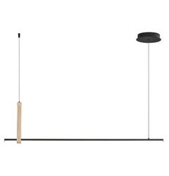 Підвісна люстра CLAUD LED ZumaLine 22806M-WOOD