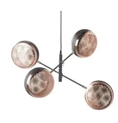 Підвісний світильник ZumaLine HIVE PL-16053-BK+BRCP
