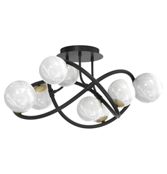 Стельова люстра NISYRO ZumaLine MX4922-8-EBGN