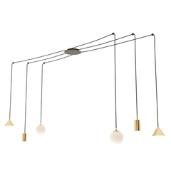 Підвісний світильник EMIBIG Lighting FUJI 1350/6
