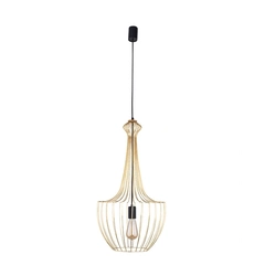 Подвесной светильник Nowodvorski 8853 Luksor E27 1x60W IP20 Gold
