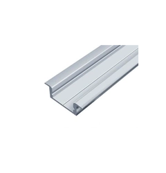 LED-профіль врізний анодований економ, 2 метра (ЛПВ7е_1)