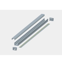 LED-профіль  LP1007 з розсіювачем, 2 метра