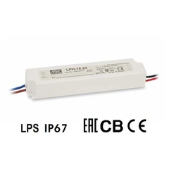 Блок живлення Mean Well 18W DC12V IP67 (LPH-18-12)