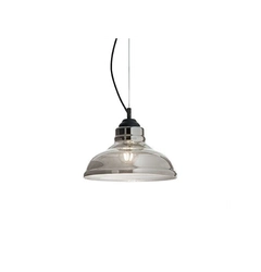 Подвесной светильник Ideal Lux 112343 Bistro Plate Smoked Glass