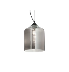 Подвесной светильник Ideal Lux 112312 Bistro Square Smoked Glass